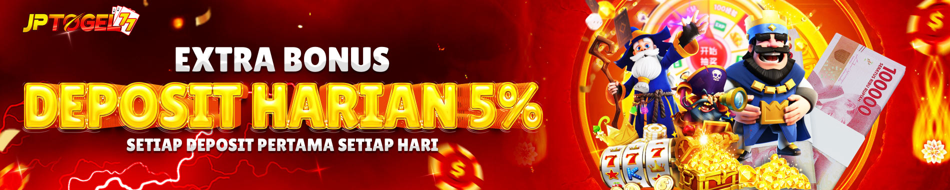 DEPOSIT 5%